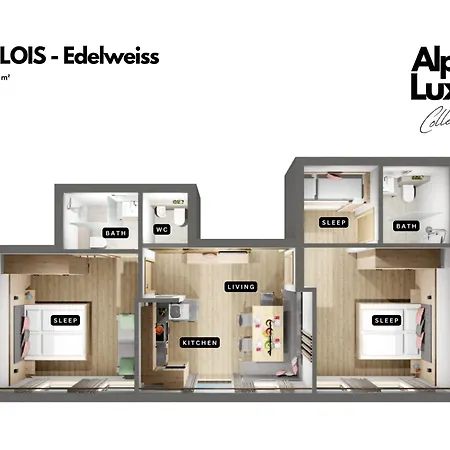 Beim Lois Edelweiss - Balcony & Sauna Access