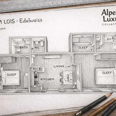 Beim Lois Edelweiss - Balcony & Sauna Access בית נופש
